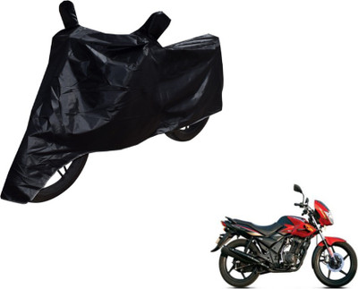 Flipkart SmartBuy Two Wheeler Cover for TVS(Flame DS 125, Black)