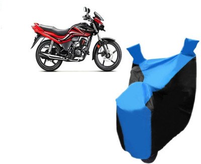 Auto Age Two Wheeler Cover for Hero(Passion Xpro, Blue)