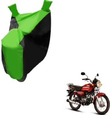 MOCKHE Two Wheeler Cover for Hero(CD Dawn, Black, Green)