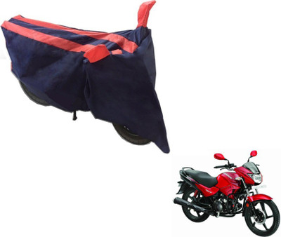 Flipkart SmartBuy Two Wheeler Cover for Hero(Glamour FI, Black, Orange)