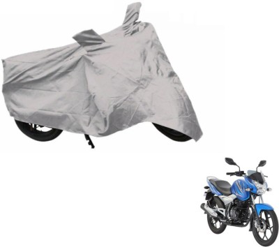 MOCKHE Two Wheeler Cover for Bajaj(Discover 125 DTS-i, Silver)