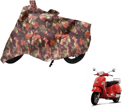 Flipkart SmartBuy Two Wheeler Cover for Piaggio(Vespa LX, Multicolor)