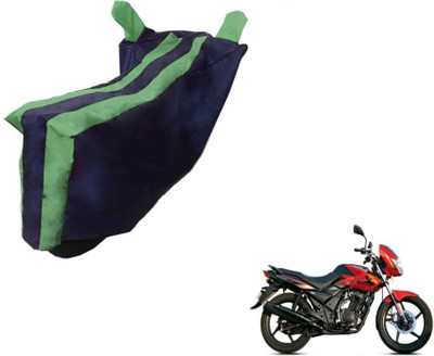 Flipkart SmartBuy Two Wheeler Cover for TVS(Flame DS 125, Black, Green)
