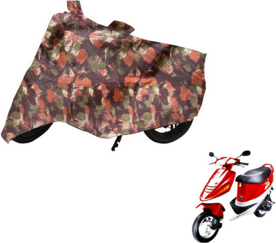 MOCKHE Two Wheeler Cover for Kinetic(Multicolor)