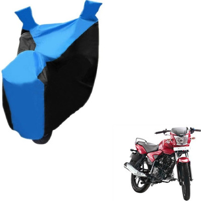 MOCKHE Two Wheeler Cover for TVS(Jive, Black, Blue)