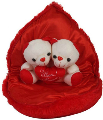 

Lata Cute Couple In Heart - 30 cm(Red)