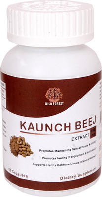 

WILD FOREST KAUNCH BEEJ EXTRACT 500 MG(60 No)