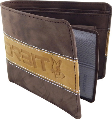 

Orbit Men Brown, Khaki Genuine Leather Wallet(5 Card Slots)