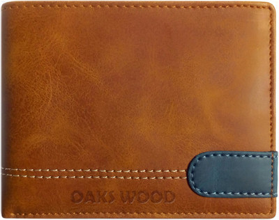 

Helizest Boys Tan Genuine Leather Wallet(6 Card Slots)
