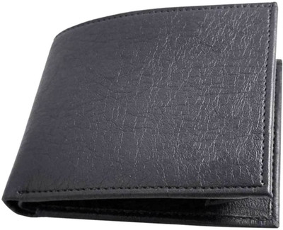 

Wenzest Men Black Artificial Leather Wallet(10 Card Slots)