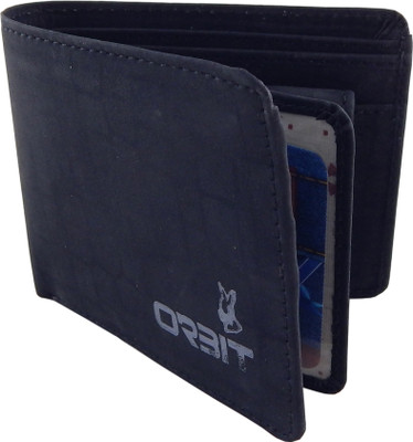 

Orbit Men Black Genuine Leather Wallet(5 Card Slots)