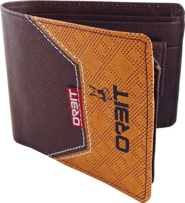 

Orbit Men Brown, Khaki Genuine Leather Wallet(5 Card Slots)