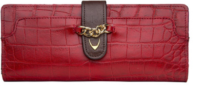 

Hidesign Women Red Genuine Leather Wallet(1 Card Slot)
