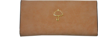 

ADORSY Women Casual Tan Artificial Leather Wallet(7 Card Slots)