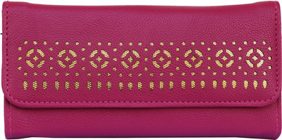 

Aisna Women Casual Pink Artificial Leather Wrist Wallet