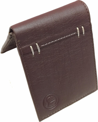

SA Enterprises Men Brown Genuine Leather Wallet(4 Card Slots)