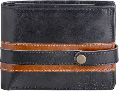 

Walrus Men Black Genuine Leather Wallet(4 Card Slots)