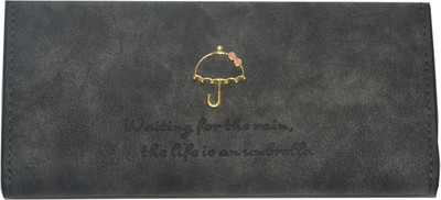 

ADORSY Women Casual Grey Artificial Leather Wallet(7 Card Slots)