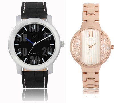 

CM Men & Women Watch Combo LR 217 _VL 039 Watch - For Couple