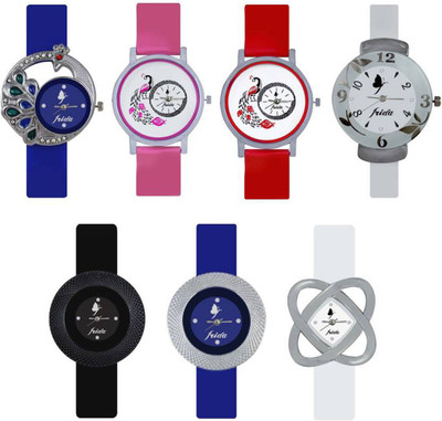 

Naksh Fashion FRI-261 Designer Stylish Watch combo With Fancy Dial And Belt Watch - For Women
