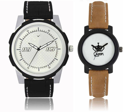

CM Men & Women Watch Combo LR 209 _VL 040 Watch - For Couple