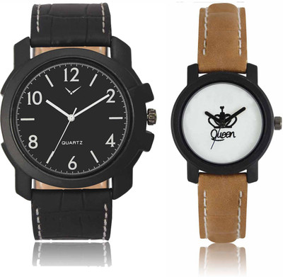 

CM Men & Women Watch Combo LR 209 _VL 014 Watch - For Couple