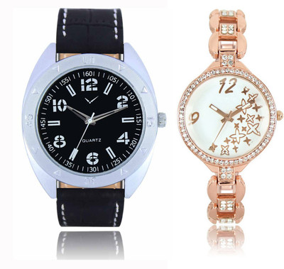 

CM Men & Women Watch Combo LR 210 _VL 031 Watch - For Couple