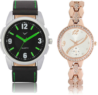 

CM Men & Women Watch Combo LR 215 _VL 026 Watch - For Couple