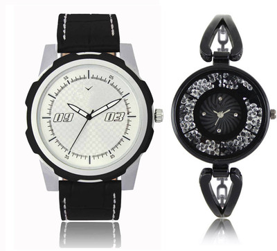 

CM Men & Women Watch Combo LR 211 _VL 040 Watch - For Couple