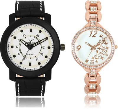 CM Men & Women Watch Combo LR 210 _VL 016 Watch - For Couple