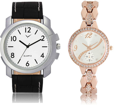 

CM Men & Women Watch Combo LR 215 _VL 012 Watch - For Couple