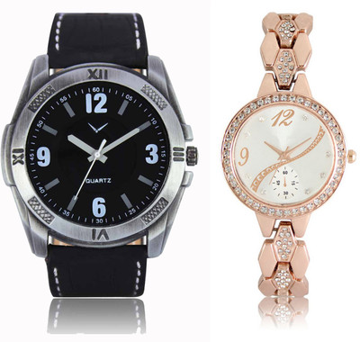 

CM Men & Women Watch Combo LR 215 _VL 034 Watch - For Couple