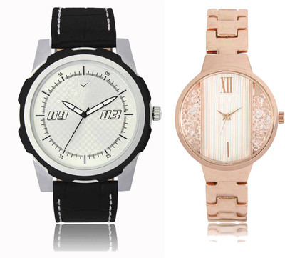

CM Men & Women Watch Combo LR 217 _VL 040 Watch - For Couple