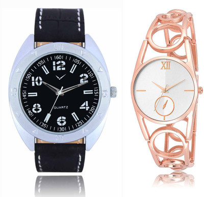 

CM Men & Women Watch Combo LR 213 _VL 031 Watch - For Couple