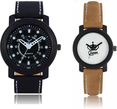 

CM Men & Women Watch Combo LR 209 _VL 015 Watch - For Couple