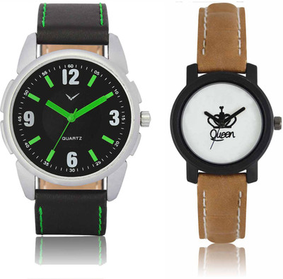 

CM Men & Women Watch Combo LR 209 _VL 026 Watch - For Couple