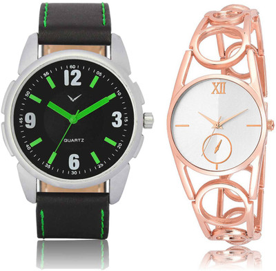 

CM Men & Women Watch Combo LR 213 _VL 026 Watch - For Couple