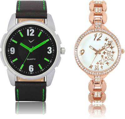 

CM Men & Women Watch Combo LR 210 _VL 026 Watch - For Couple