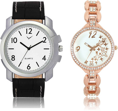 

CM Men & Women Watch Combo LR 210 _VL 012 Watch - For Couple