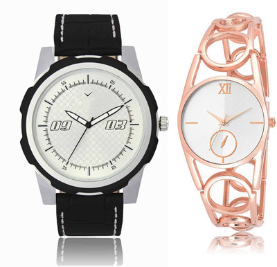 

CM Men & Women Watch Combo LR 213 _VL 040 Watch - For Couple