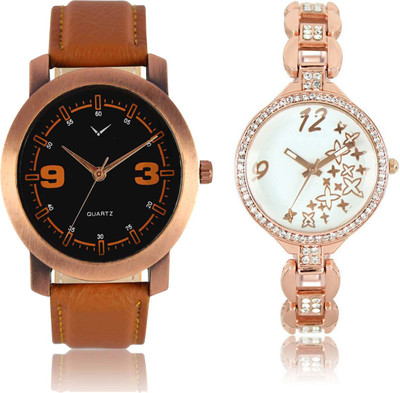 

CM Men & Women Watch Combo LR 210 _VL 021 Watch - For Couple