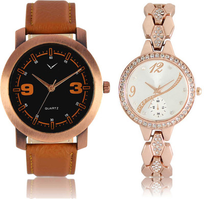 

CM Men & Women Watch Combo LR 215 _VL 021 Watch - For Couple