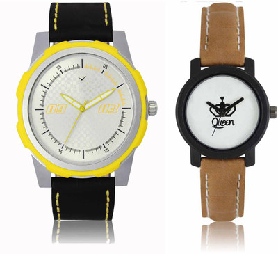 

CM Men & Women Watch Combo LR 209 _VL 043 Watch - For Couple