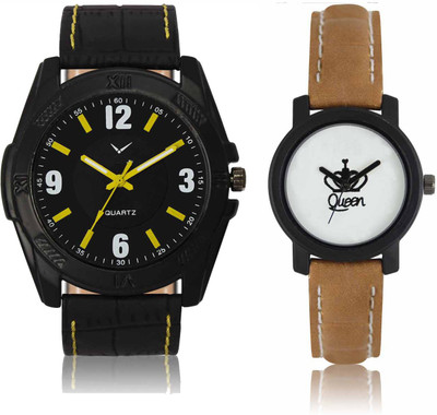 

CM Men & Women Watch Combo LR 209 _VL 017 Watch - For Couple