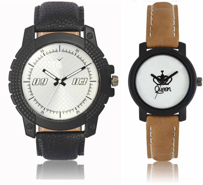 

CM Men & Women Watch Combo LR 209 _VL 038 Watch - For Couple