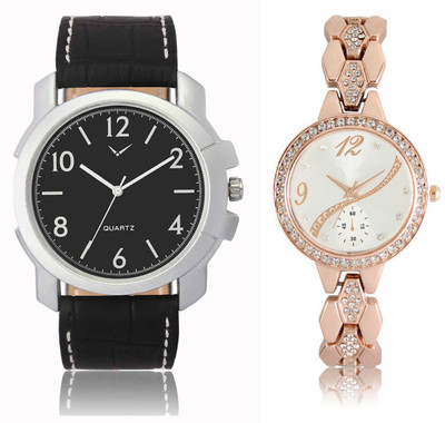 

CM Men & Women Watch Combo LR 215 _VL 035 Watch - For Couple