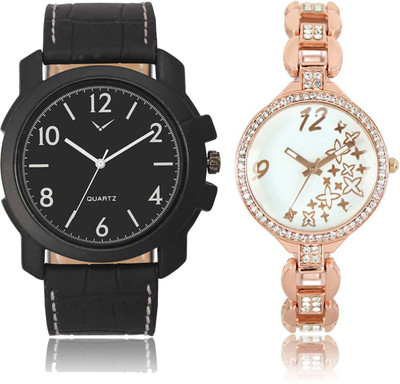 

CM Men & Women Watch Combo LR 210 _VL 014 Watch - For Couple