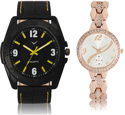 

CM Men & Women Watch Combo LR 215 _VL 017 Watch - For Couple