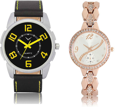 

CM Men & Women Watch Combo LR 215 _VL 025 Watch - For Couple