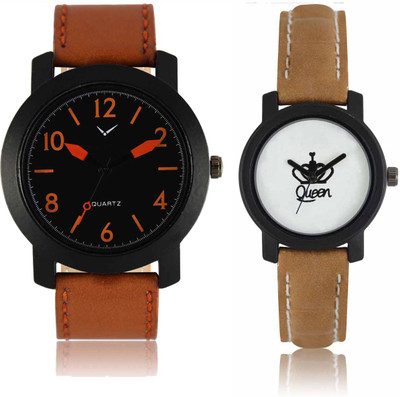 

CM Men & Women Watch Combo LR 209 _VL 019 Watch - For Couple